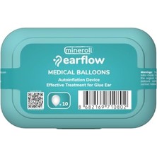 Mey İthalat Earflow Orta Kulak Iltihabı Önleyici Için Yedek Balon, 10 Adet, Kulak Basınç Dengeleyici Cihaz, Çocuklar ve Yetişkinler Için, 10 Medikal Balon