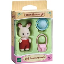 Die Grup Çikolata Kulaklı Tavşan Bebek - Sylvanian Families, Çok Renkli