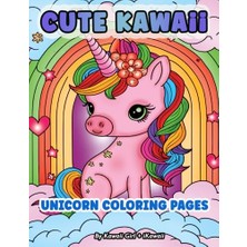 Mey İthalat Coloring Pages Cute Kawaii Unicorn