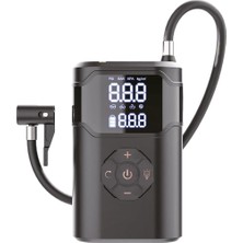 4000 Mah Dijital Ekranlı 5 Mod Kablosuz Hava Kompresörü Hp-02
