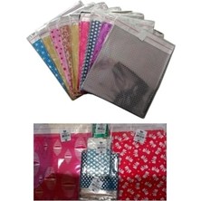Mey İthalat Metalize Hediye Paketi, 40X50 Cm, 100 Adet, 1 Paket