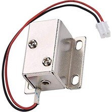 Mey İthalat Kapı Çekmece Dil Aşağı Elektrikli Kilit Takımı Solenoid Dc 6V/12V Tasarım Kilidi