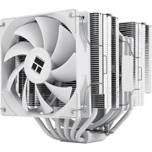 Mey İthalat Peerless Assassin 140 White TL-D14CW Işlemci Soğutucu, 140 Mm, 6x6 mm Isı Borusu, Intel-Amd Uyumlu