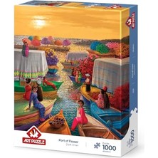 Mey İthalat Çiçek Limanı 1000 Parça Puzzle