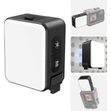 Mey İthalat Djı Action 5 Pro/4/3 Için Manyetik Hızlı Serbest Bırakılan Mini LED Video Işığı; Djı Osmo Action 5 Pro/4/3 Için Fotoğraf Doldurma Aydınlatması, Yardımcı Işık Aksesuarları