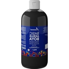 Die Grup Siyah Basic Akrilik Boya 500GR