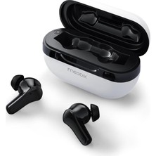 Die Grup Moodix KI23K50 Kulak Içi Bluetooth Kulaklık, Ios ve Android Uyumlu, Anc Aktif Gürültü Önleyici, Beyaz-Siyah, Ipx-4 Suya Dayanıklı