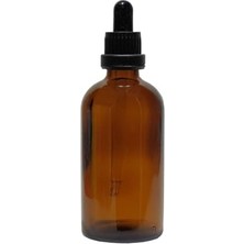 Mey İthalat Şişe, 2 Adet Amber Cam 100 ml Cam Damlalıklı 86974317111002