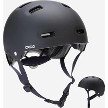 Oxelo Kask - Paten/kaykay/scooter - Siyah - MF500