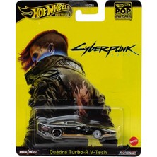 Die Grup Hot Wheels Premium - Pop Culture : Cyberpunk 2077 Quadra Turbo-R V-Tech (1/64)