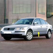 Mey İthalat Vw Passat B5.5 2001-2005 Sol Ön Kapı Çıtası, Siyah Plastik 3B0853515