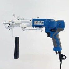 Mey İthalat Tufting Tabancası; Elektrikli Halı Yapma Makinesi | Cut & Loop Çift Fonksiyon | Tufting Gun | Profesyonel Halı Tufting Aracı, Ak V