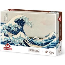 Die Grup Art Puzzle Büyük Dalga Kanagawa, 1000 Parça Museum Puzzle