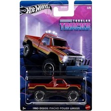 Mey İthalat Uzun Kart Tubular Trucks 1980 Dodge Macho Power Wagon