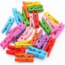 Mey İthalat Renkli Mini Mandal, Mandal1