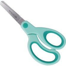 Die Grup E-21586 00 Softgrip Kids Lefty Çocuk Makası, Solaklar Için, 13 Cm, Yuvarlak Uçlu, Turkuaz