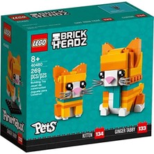 Die Grup LEGO Brickheadz 40480 Ginger Tabby
