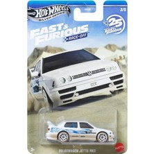 Die Grup Hot Wheels Fast & Furious 25 Yıl Race-Off Volkswagen Jetta Mk3 JKX17 - HNR88