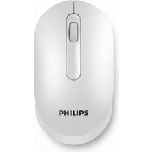 Mey İthalat M402 Beyaz Kablosuz Mouse, Ergonomik Tasarım, 2.4ghz Wireless, Otomatik Uyku Modu, Hassas Optik Izleme, Tek Aa Pil ile Çalışma