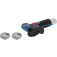 Mey İthalat Gws 12V, 76 Akülü Avuç Taşlama Makinesi, 12 V, Solo, Disk Çapı 76 Mm, Karton Kutuda