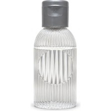 Mey İthalat DNZ21 50 Adet 50 ml Boş Plastik Şişe Gri Kapak