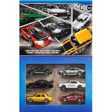 Die Grup Özel Tasarımlı 6'lı Metal Oyuncak Araba Seti, 1:64 Ölçek