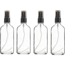 Mey İthalat 50 ml Boş Şişe, Sprey Kapaklı, 4 Adet, 50SPCŞI4
