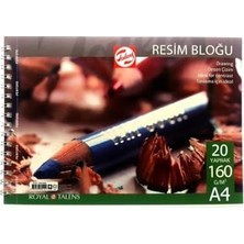 Die Grup Çizim Bloğu 160 gr - A4 - 20 Yaprak Spiralli