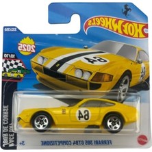 Die Grup Hot Wheels - Ferrari 365 Gtb4 Competizione (1/64) Yellow - 2025