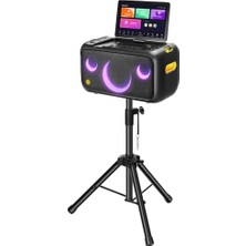 Mey İthalat Break X1 Karaoke Bluetooth Hoparlör Seti, 800W, Standlı