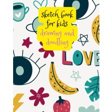 Mey İthalat Doodling Sketch Book Size Inches Blank Pages 8.5 x 11 110 Sketch Book For Kids Drawing And