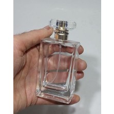 Mey İthalat Cam Sprey Kolonya Parfüm Şişesi 50 ml Boş Şişe 50 Adet Gold Renk Sprey
