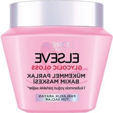 Die Grup L'oréal Paris  Glycolic Gloss Mükemmel Parlaklık Veren Saç Bakım Maskesi 300ML