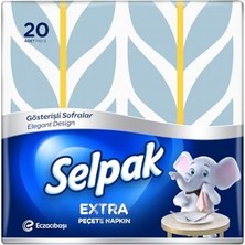 Mey İthalat Extra Desenli Peçete 20'li
