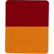 Mey İthalat Kırmızı Sarı Kum Desenli Kaymaz Taban Optik Bilgisayar Notebook Mouse Pad
