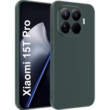 Motto Ticaret Xiaomi Mi 15T Pro First Silikon - Koyu Yeşil