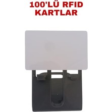 Mey İthalat SR-621 Mifare Kart 13.56 Mhz 1k Rfıd Pvc Geçiş Kontrol Kartı Baskıya Uygun 100 Adet
