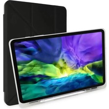 Motto Ticaret Apple Ipad 9.7 (2018) Kılıf Kalemlikli Mars Tablet Kılıfı - Siyah