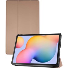 Motto Ticaret Lenovo M10 Hd X505F Kılıf Tablet Smart Kılıf - Gold