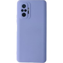 Motto Ticaret Xiaomi Redmi Note 10 Pro Kılıf Nano Içi Kadife Silikon - Lila
