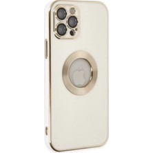 Motto Ticaret Apple Iphone 12 Pro Kılıf Store Silikon - Beyaz