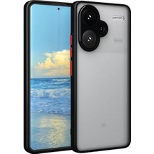 Motto Ticaret Xiaomi Redmi Note 13 Pro Plus Kılıf Montreal Silikon Kapak - Siyah