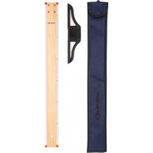 Trendexa Ahşap T-Cetveli 60 Cm, Sökülebilir Başlık, Kumaş Kılıf
