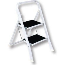 Trendexa Stabilomat Katlanabilir Merdiven, 2 Basamaklı, Ev ve Ofis Tipi