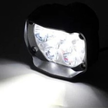 Trendexa Motosiklet Sis Farı; Led, Scooter Için, Drl Lamba, Çakar ve Sabit Mod