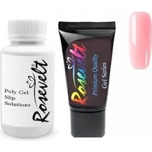 Trendexa Yoğun Kıvamlı Poly Jel 20 Ml, Şeffaf Pembe