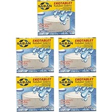 Trendexa Nem ve Rutubet Giderici Yedek Tablet, 2 x 500 Gram, 5'li Paket, Natural