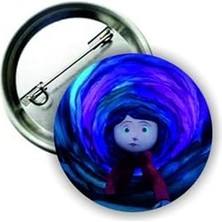 Trendexa Coraline Anime Buton Rozet