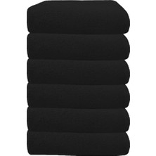 Trendexa 6'lı Paket %100 Pamuklu Kuaför ve Berber Saç Havlusu, 50X90 cm
