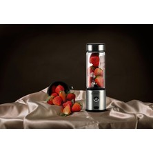 Akt E-120 Şarjlı Blender – Cam Fanuslu & Çift Kapaklı